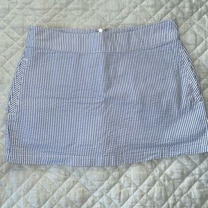 Vineyard Vines Light Blue Seersucker Skort!